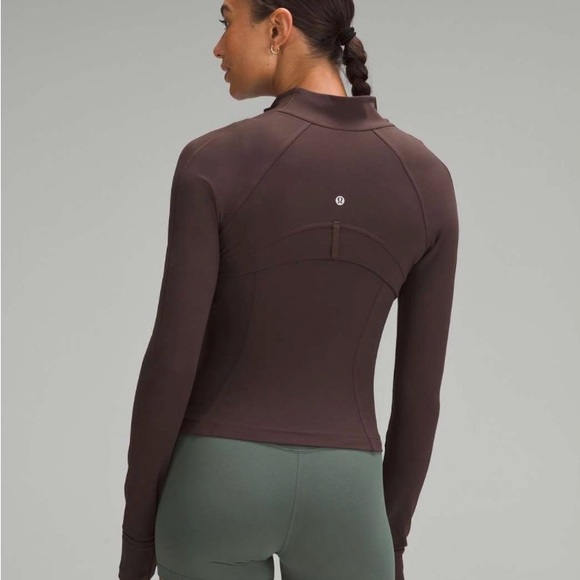 Lululemon Define Cropped Jacket *Nulu Espresso - Picture 3 of 5